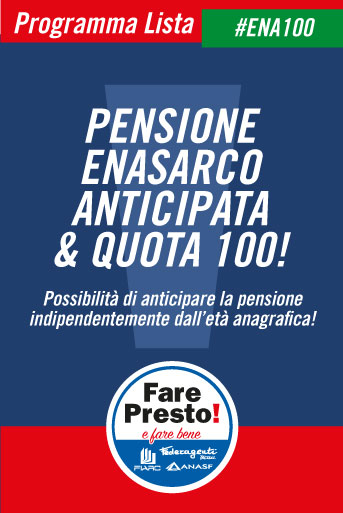 Pensione Enasarco Anticipata & Quota 100!